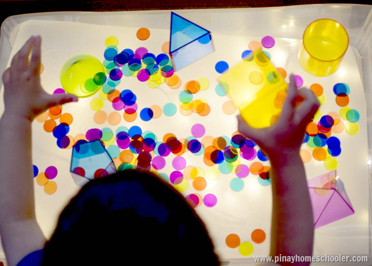 DIY Light Table with Parchment Paper