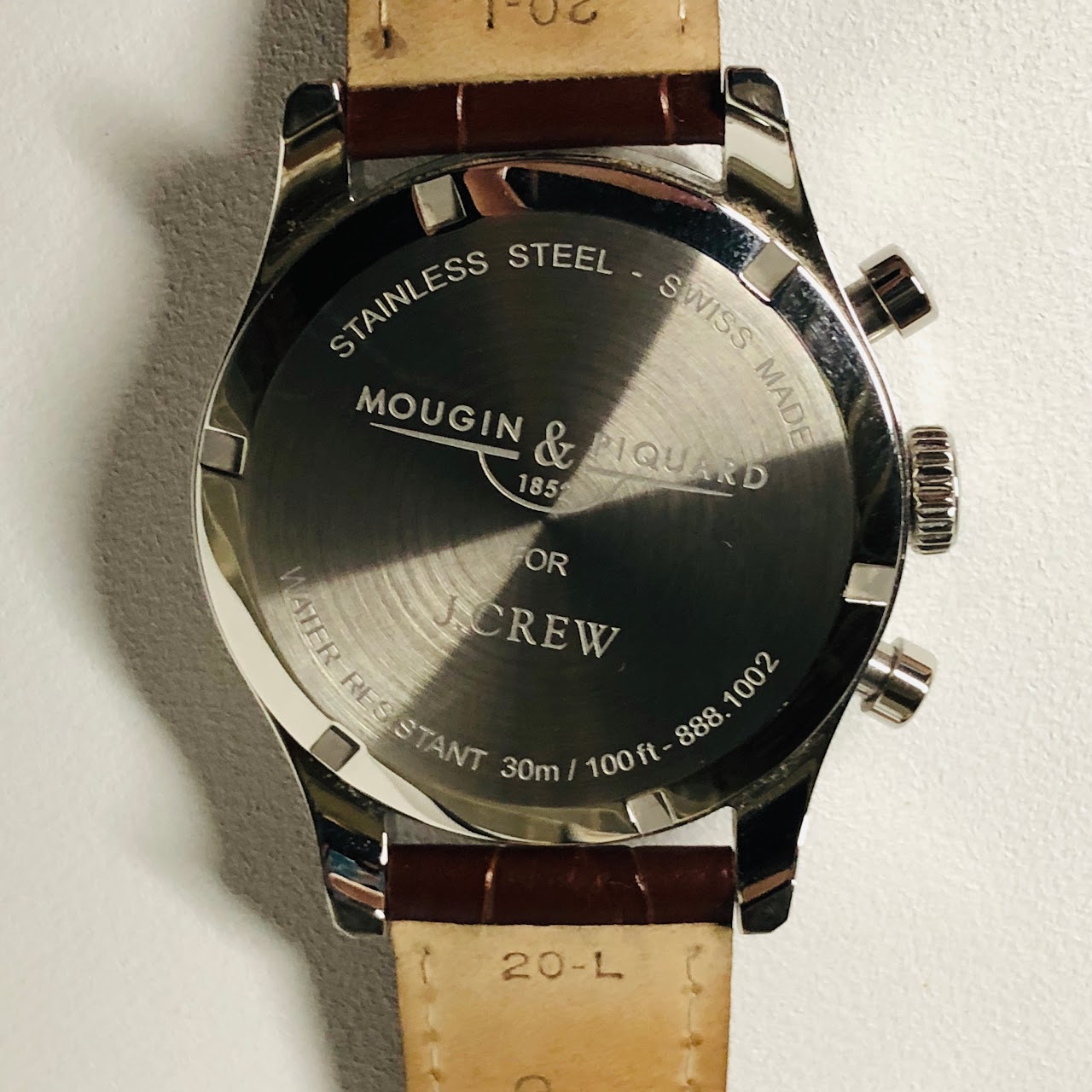 Mougin & Piquard X J.Crew NEW ChronoVintage Watch