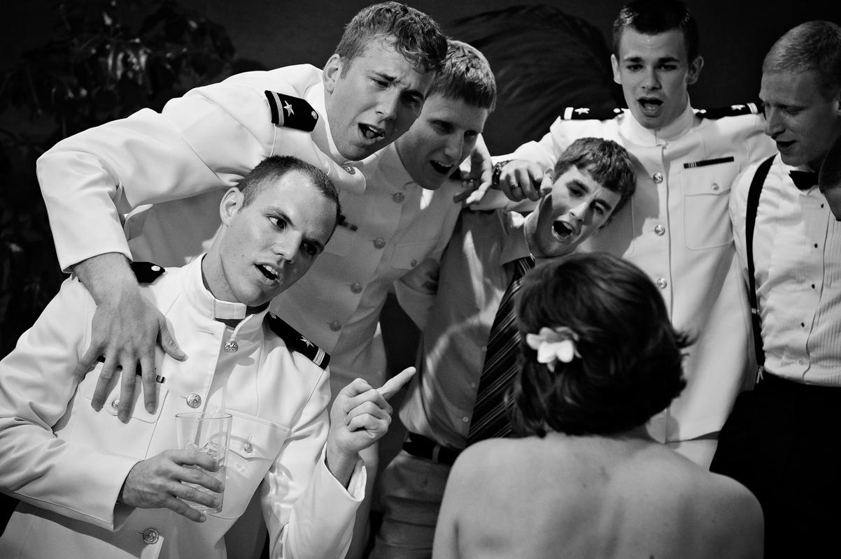 vintage military wedding