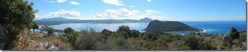 Blick nach Süden von Navarino