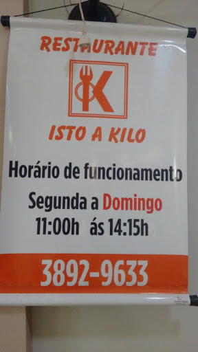 Restaurante Self Service Isto A Kilo, R. dos Passos, 74 - São Sebastiao, Viçosa - MG, 36570-000, Brasil, Restaurantes, estado Minas Gerais