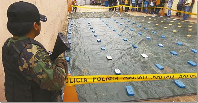 2016: Felcn confisca más de 12 t de cocaína en casi cuatro meses