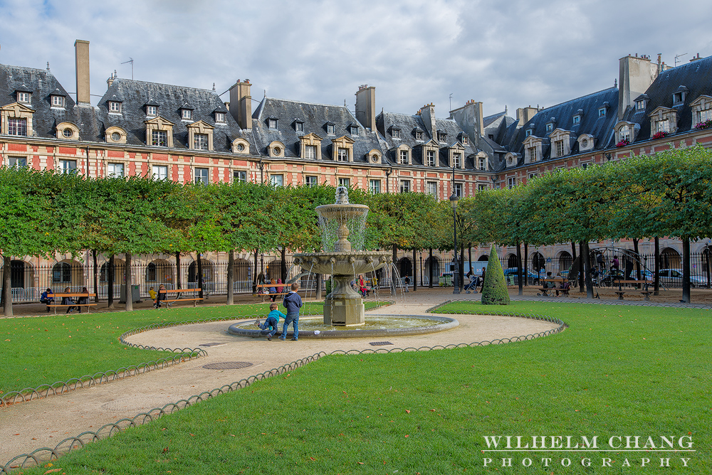 到巴黎攝影 孚日廣場 Place des Vosges