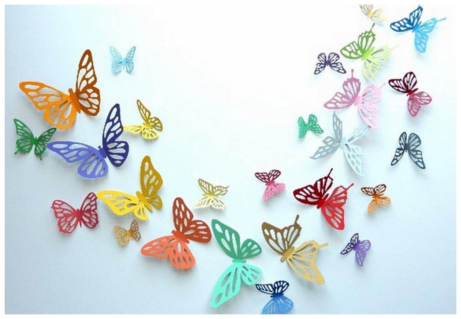 3D butterflies from Bugs