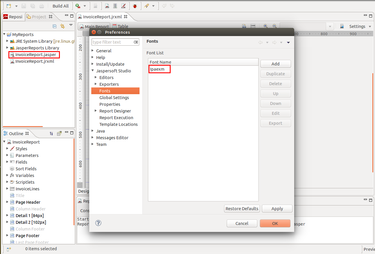 Making fonts available to your JasperReports - iDempiere en