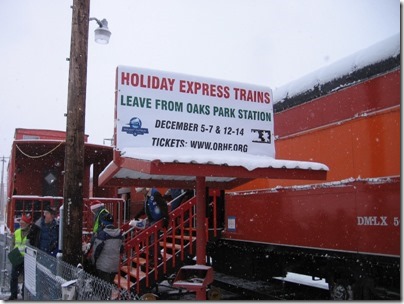 IMG_4782 Holiday Express Sign at Oaks Park in Portland, Oregon on December 14, 2008