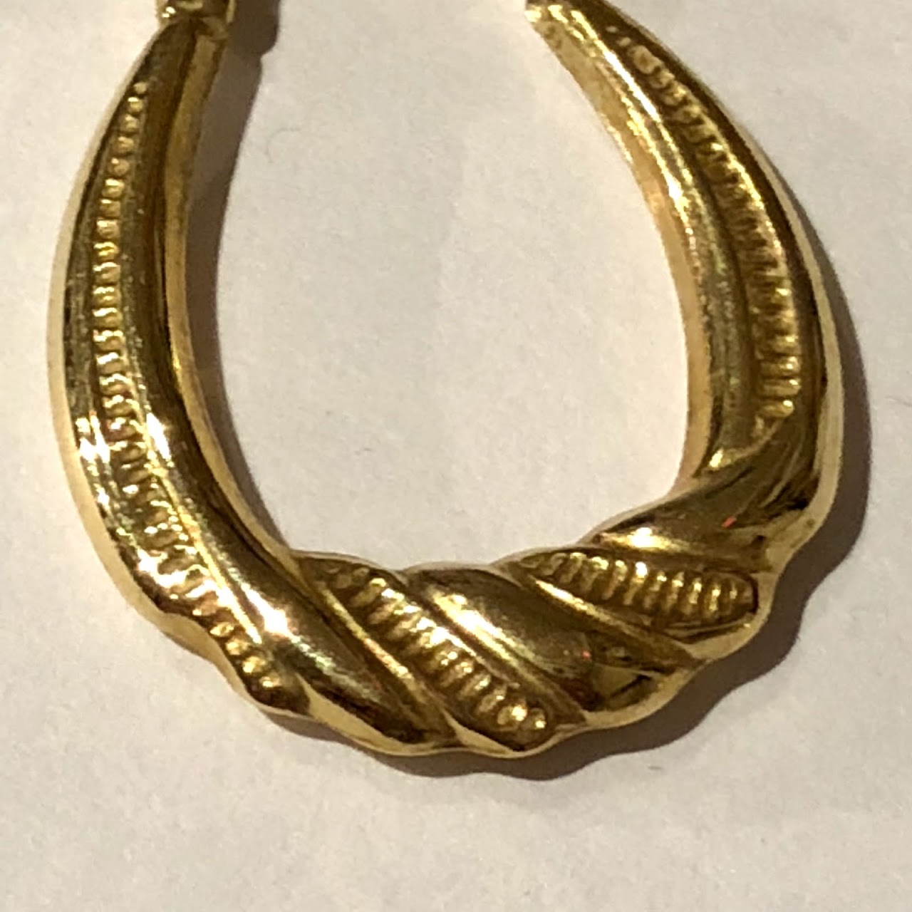 10K Gold Hoop Earrings