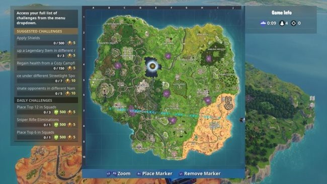 fortnite battle royale season 6 battle stars locations guide 02 map bb