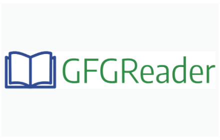 GFGReader - Clean Interface & Dark Theme small promo image