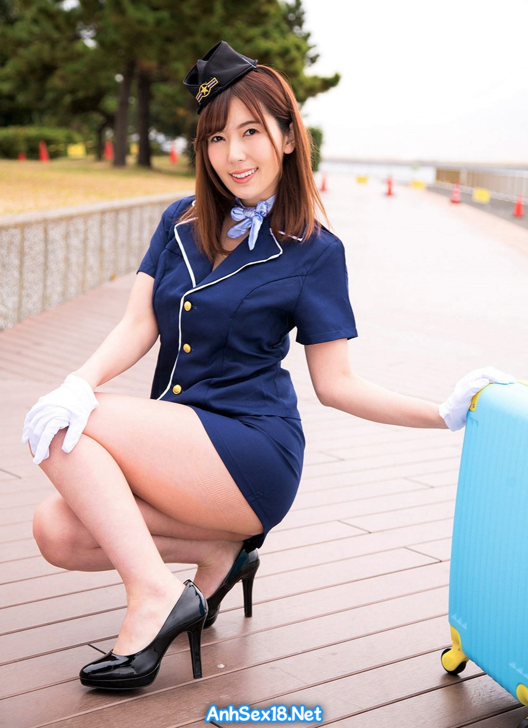AnhSex18.Net | Nữ tiếp viên hàng không Yui Hatano