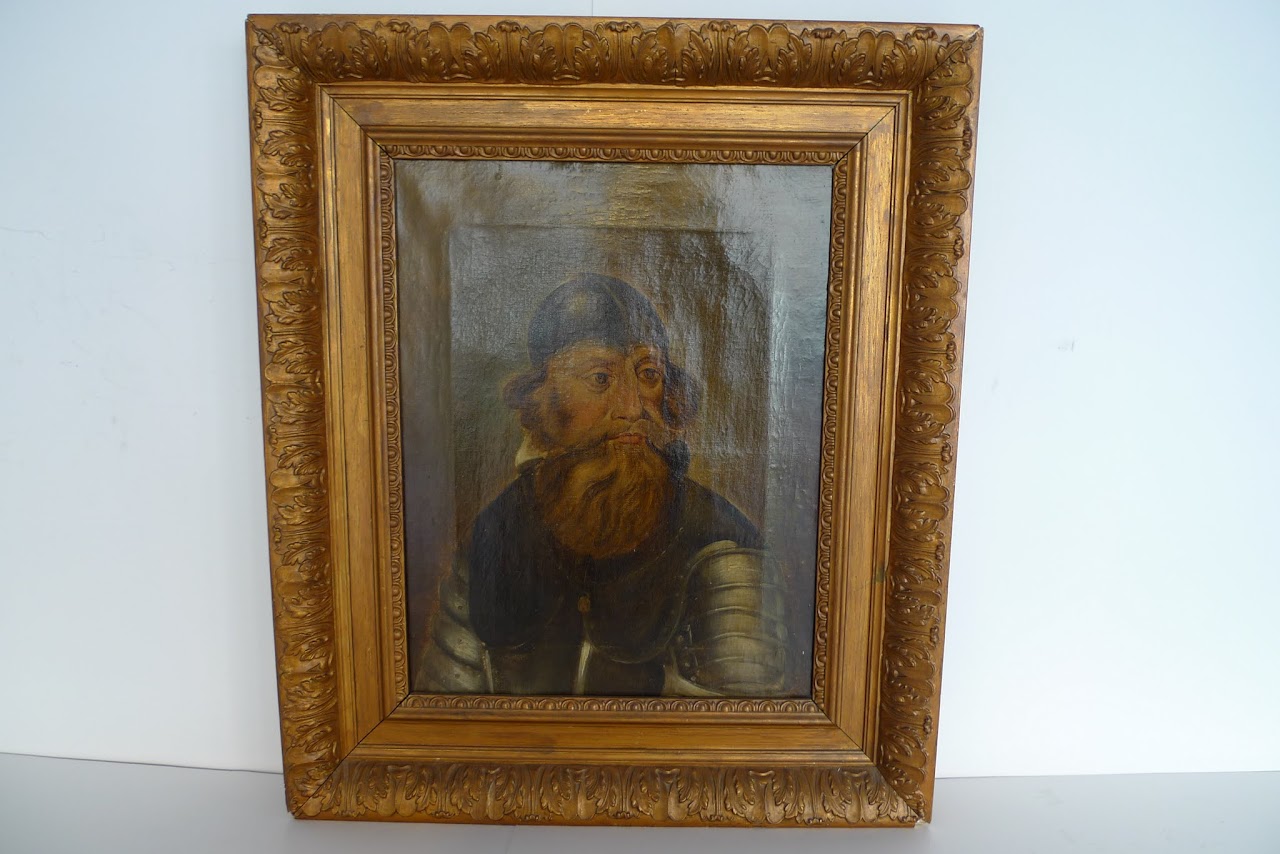 Antique British Oil Painting