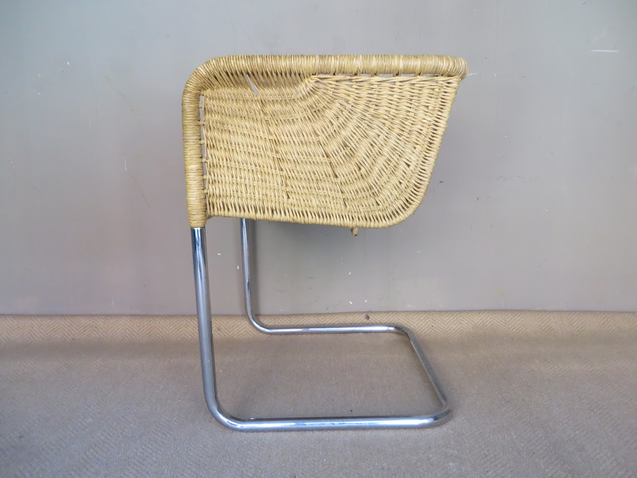 Rattan Woven Armchair