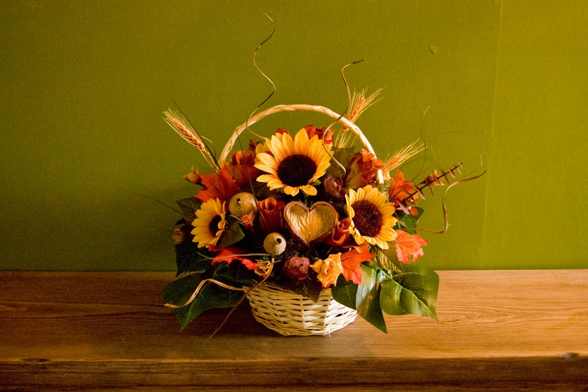 Fall Wedding Flowers Sunflower