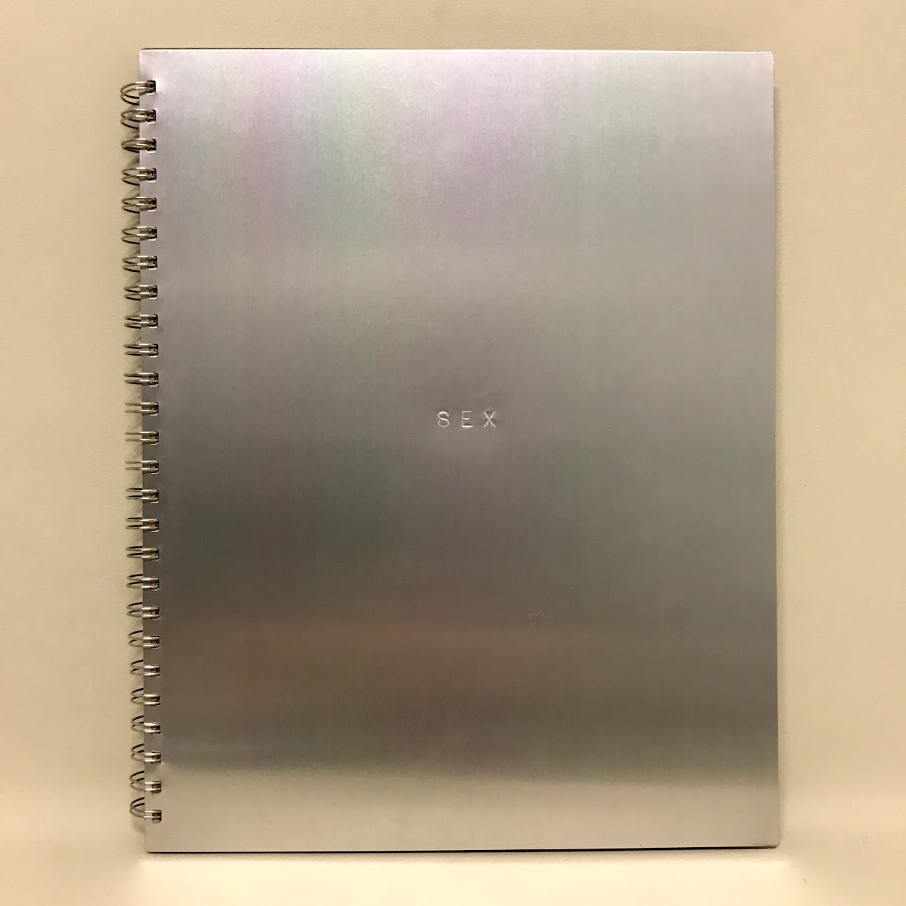 Madonna "Sex" Steel Cover Edition First Edition First Printing