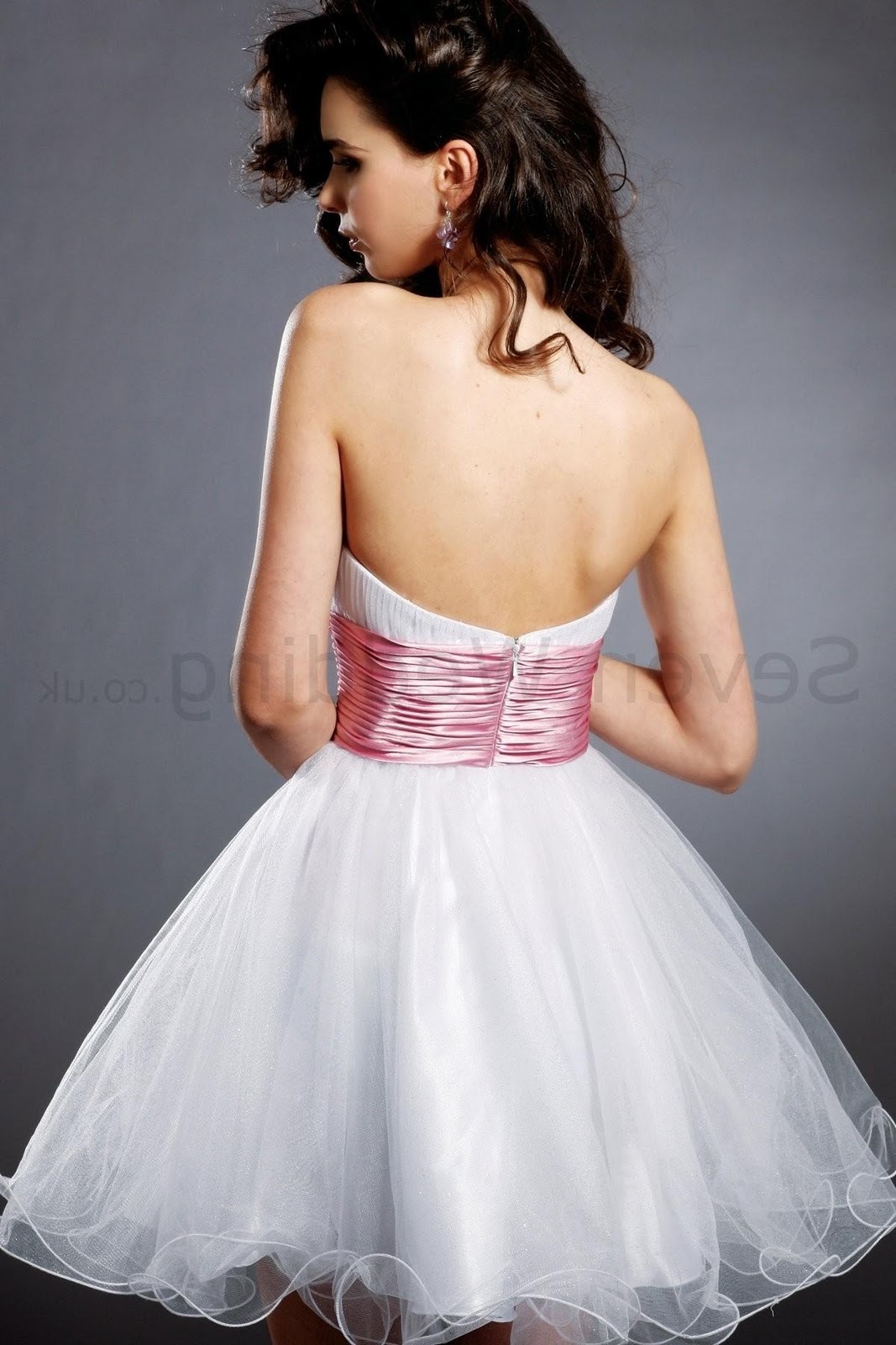 Neckline Short Prom Dress