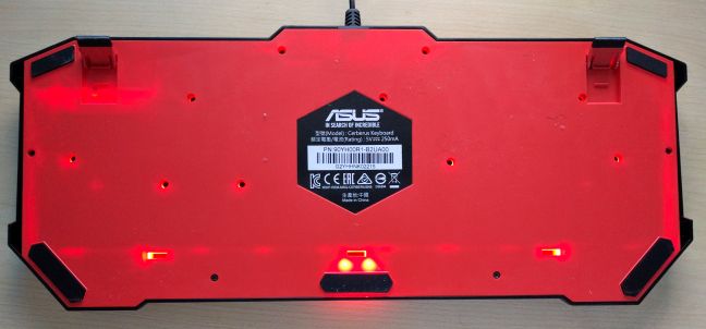 ASUS, Цербер, клавиатура