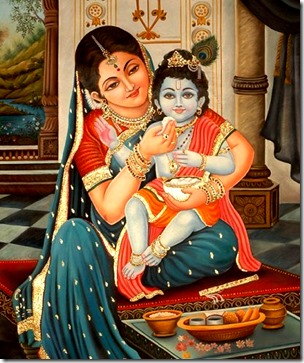 [Krishna and Yashoda]