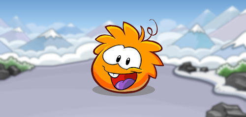 Club Penguin Puffles - The Orange Puffle