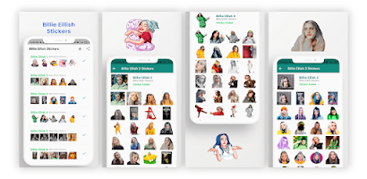 Billie Eilish Stickers Screenshot