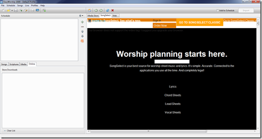 easyworship 6 powerpoint problems