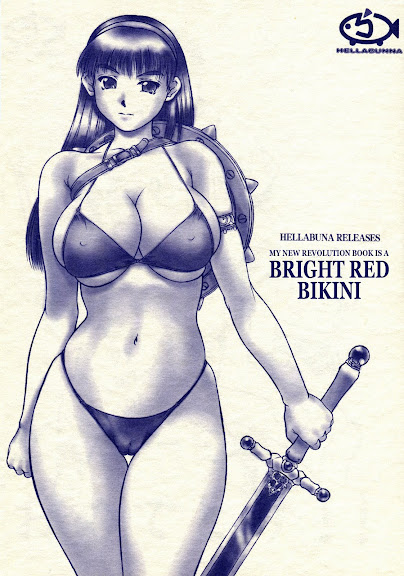 Revo no Shinkan wa Makka na Bikini. | My New Revolution Book is a Bright Red Bikini