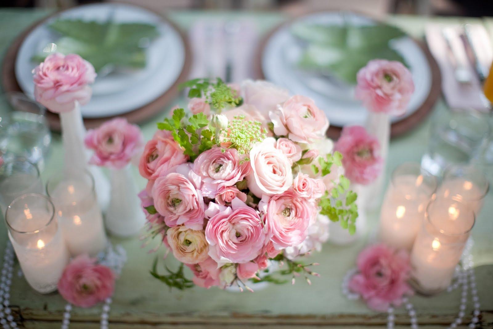 Pearls, Lace and Pink Garden