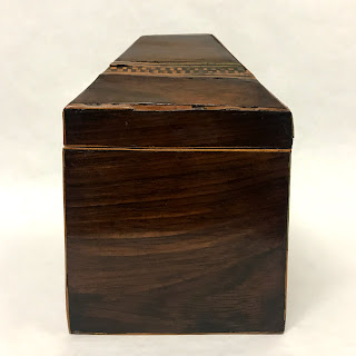 Marquetry Inlaid Rosewood Box