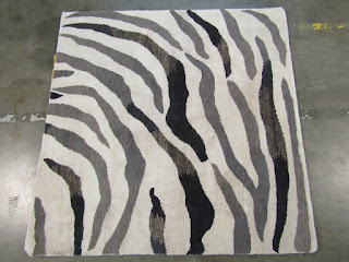 Zebra-Print Rug