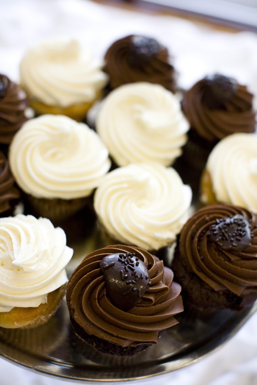 Wedding Cupcakes chocolate and