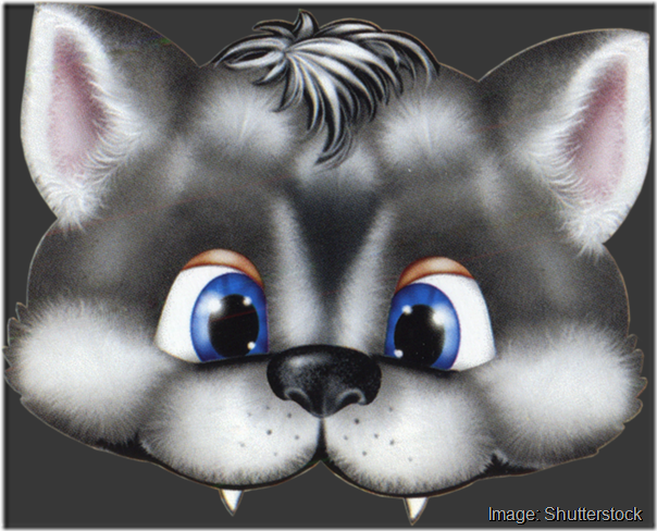 kids-face-masks-templates-halloween-animals-wolf