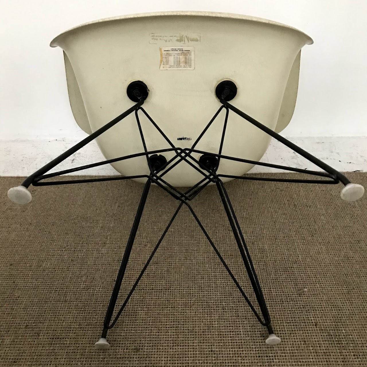 Eames + Herman Miller 1959 Fiberglass Chair Pair #2