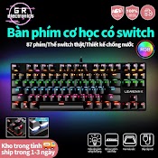 Bàn Phím Cơ Chuyên Game Bố Trí 87 Phím Bàn Phím Cơ Máy Tính K2 Pro Led Rgb , Blue Switch Có 10 Chế Độ Màu - Bảo Hành