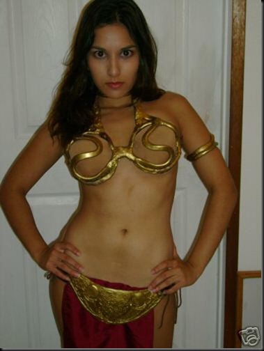 Princess Leia - Golden Bikini Cosplay_865825-0064