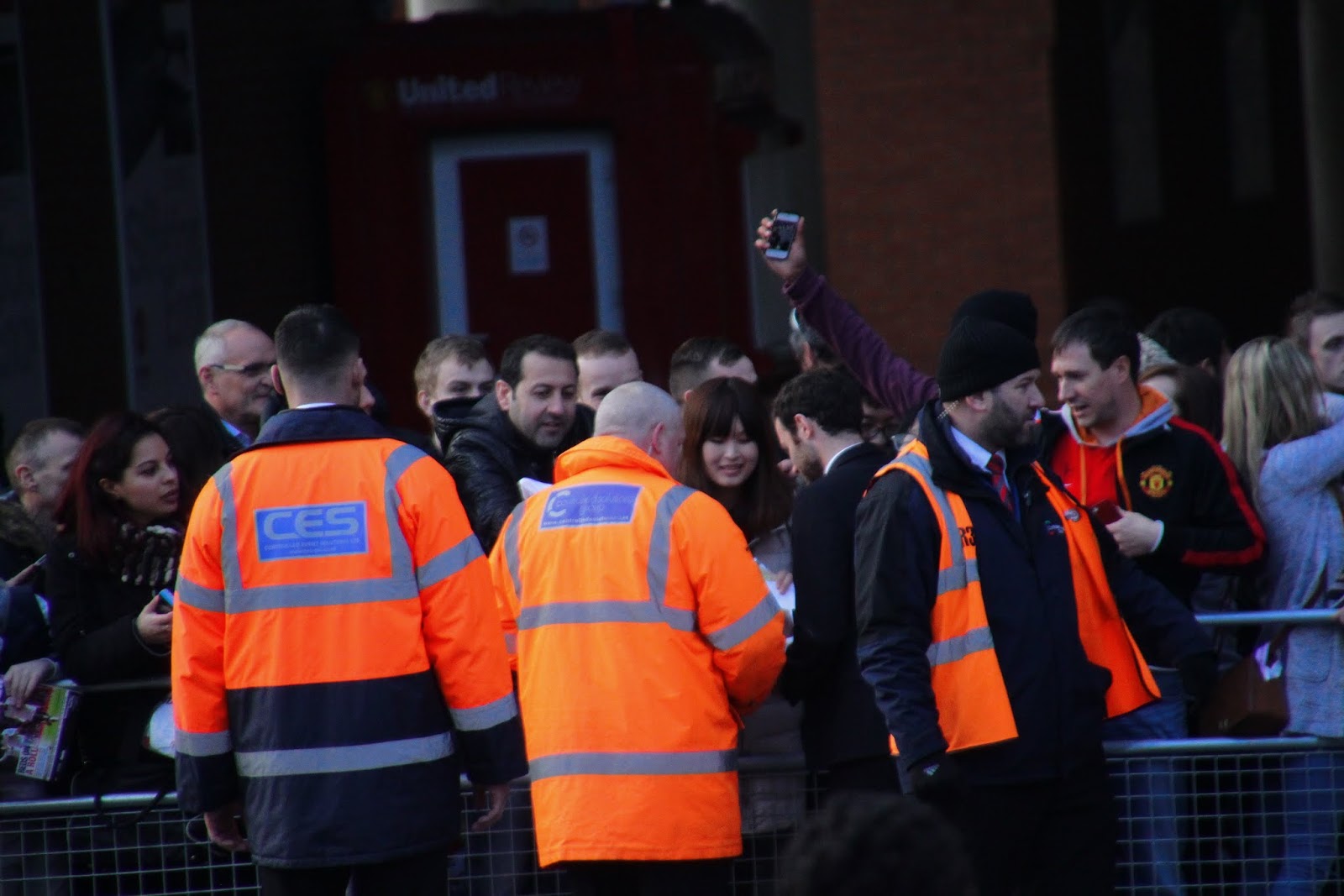 Old Trafford post-match