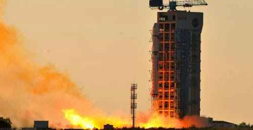 Chinese Long March 2D Rocket Launches Two Satellites