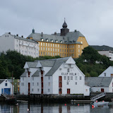 Alesund tijdens de avond.