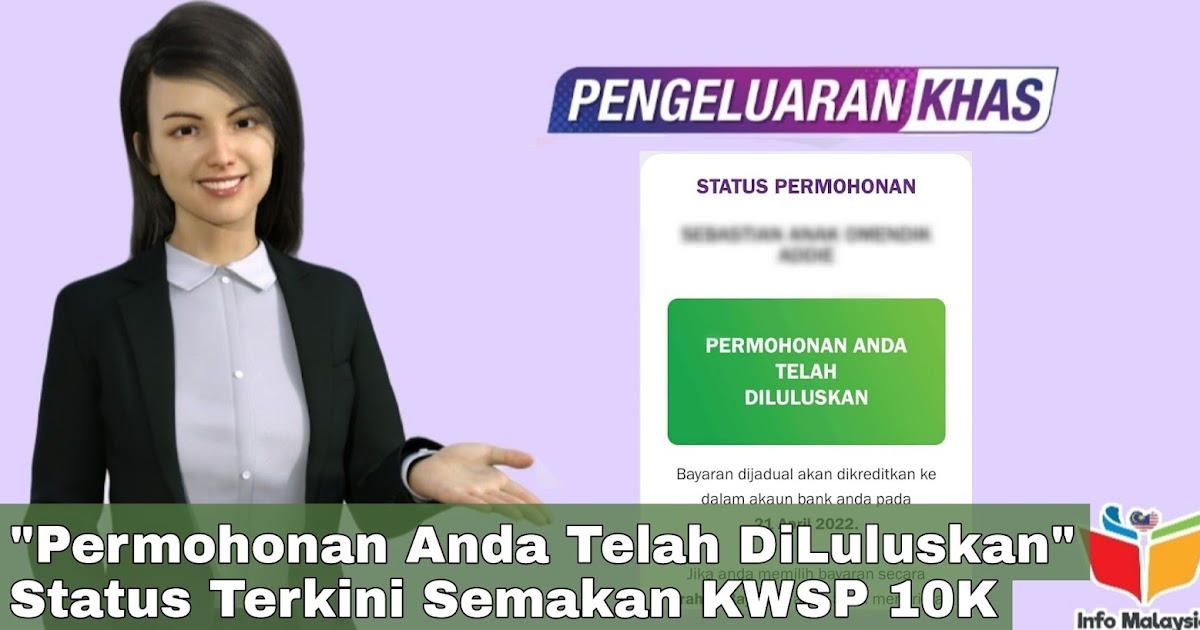 Status 10k semakan kwsp KWSP