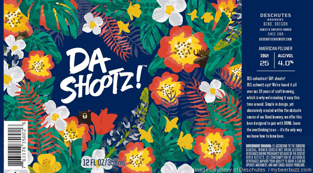 Deschutes Adding Da Shootz! American Pilsner