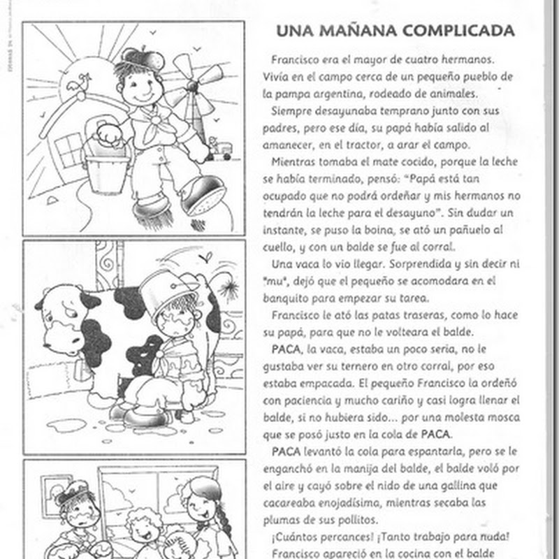 Cuento una mañana complicada