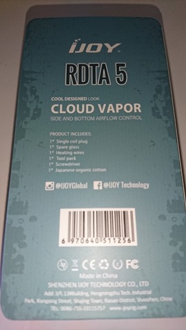 DSC 2287 thumb%25255B3%25255D - 【RDTA】「IJOY RDTA5 アトマイザー」レビュー。トップ＆ボトムエアフローの爆煙クラウドヴェイパー、トップフィルできるRDTA!【爆煙/電子タバコ】