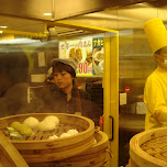 delicious meat buns in Yokohama, Japan 