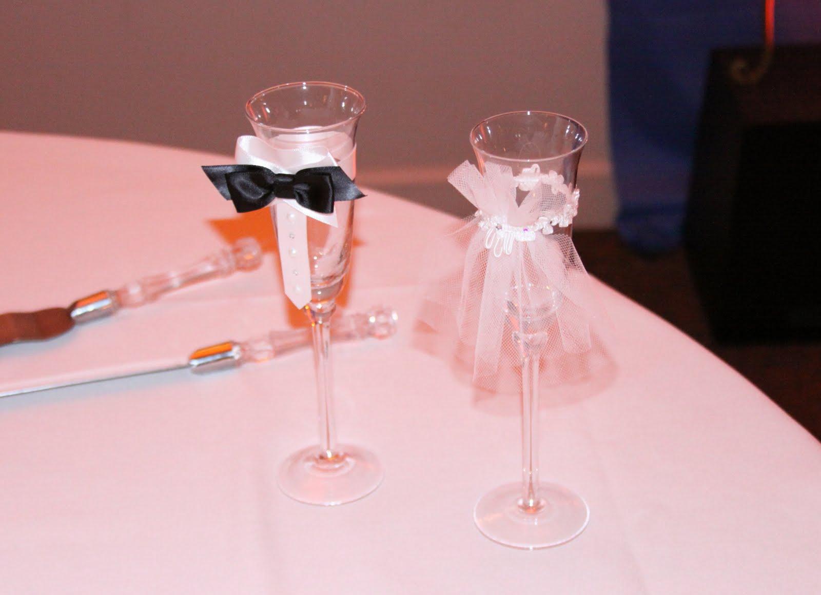 wedding toasting glass