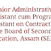 Junior Administrative Assistant cum Program Assistant on Contractual 