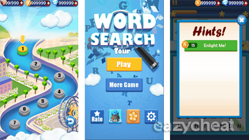WORD SEARCH TOUR CHEAT