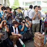 photographers at Comiket 84 - Tokyo Big Sight in Japan in Tokyo, Japan 