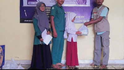 CPR dan BMA Menyalurkan Bantuan Kesiswa SLB Baitul Ilmi