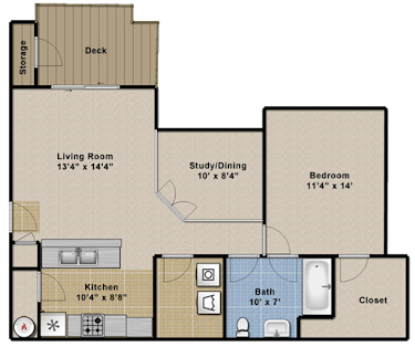 B2 Floorplan Diagram