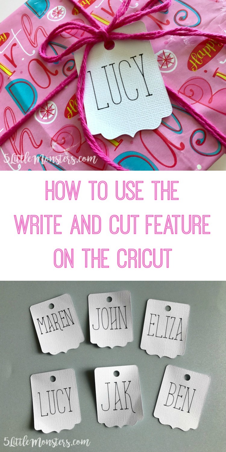 22 Little Monsters: Cricut 22: How To Use the Cricut Write and Cut