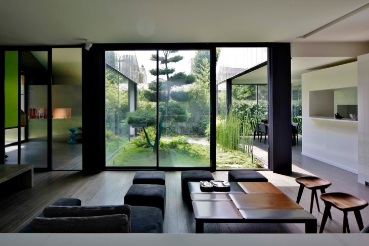 zen like living room