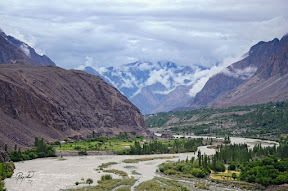 An Evening in Khalti Village.